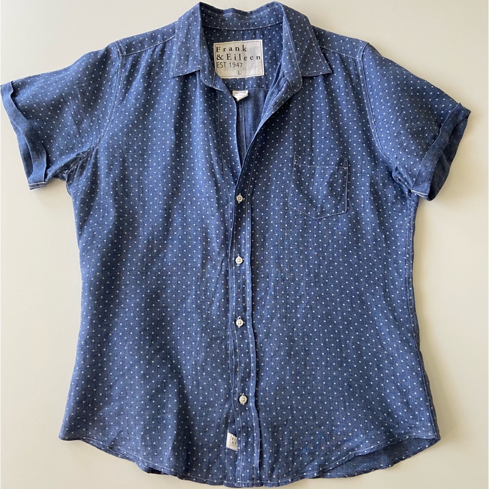 Frank & Eileen Linen Short Sleeve Shirt